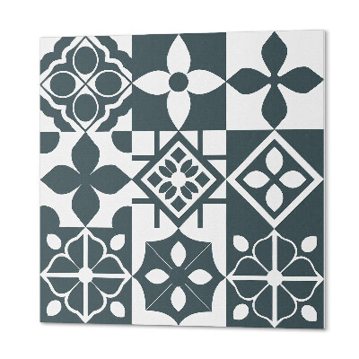 Panel ścienny Kształty geometryczne na kafelkach