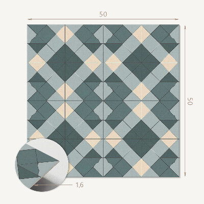 Panel ścienny geometrycznym wzorze