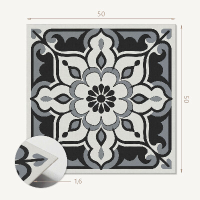 Panel ścienny Ornamenty z kwiatowym akcentem