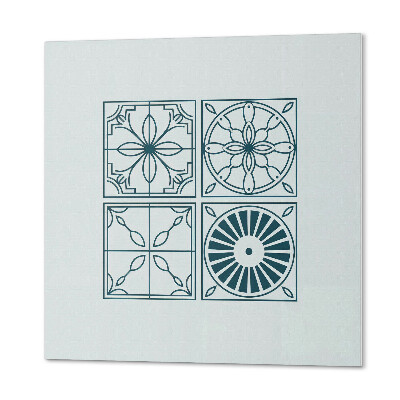 Panel ścienny Geometria w kaflowym wydaniu