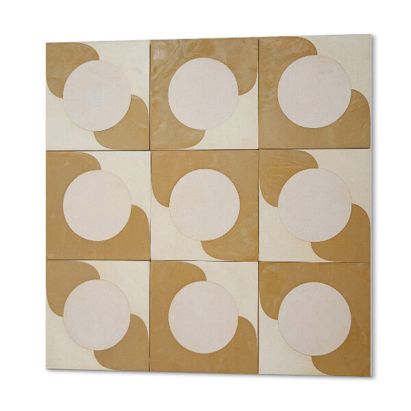 Panel ścienny Abstrakcyjne koła i łuki w geometrze