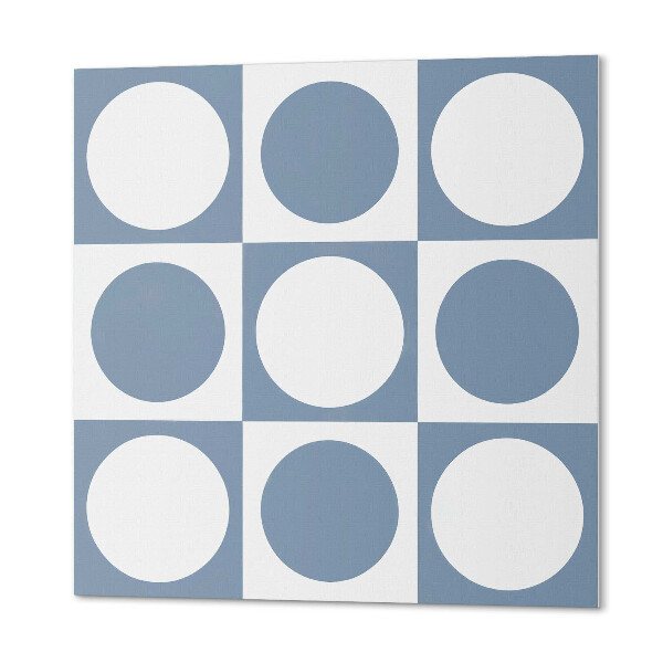 Płyta na ścianę Geometria okręgów w siatkowym układzie