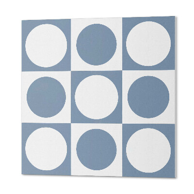Płyta na ścianę Geometria okręgów w siatkowym układzie