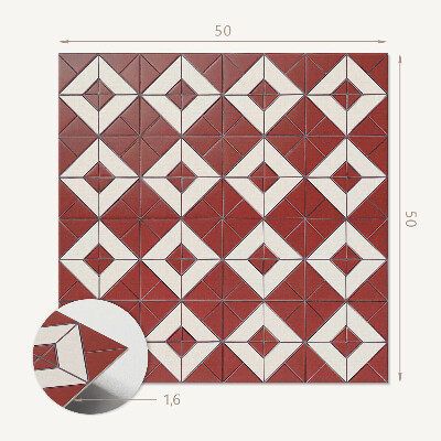 Okładzina ścienna Wzory geometryczne w harmonii