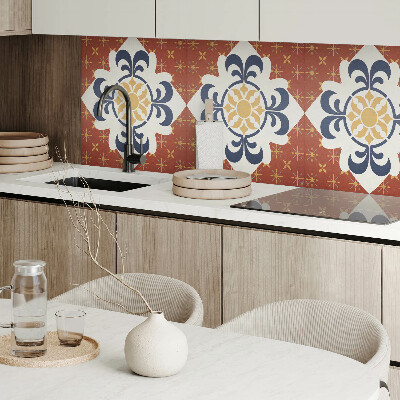 Płyta na ścianę Kwiatowy design z organicznymi formami