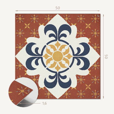 Płyta na ścianę Kwiatowy design z organicznymi formami