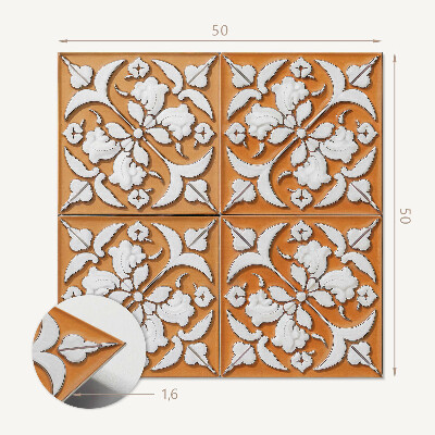 Panel dekoracyjny Kwiatowe akcenty w nowoczesnym designie