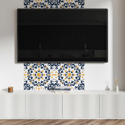 Płyta na ścianę Kwiatowe inspiracje w mandalowym designie