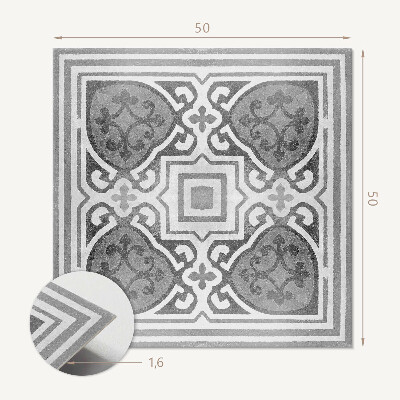 Panel dekoracyjny Stylowe ornamenty w idealnej symetrii