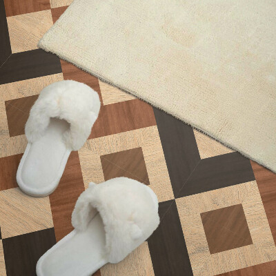 Panel ścienny Wzór z drewna w geometrycznym stylu