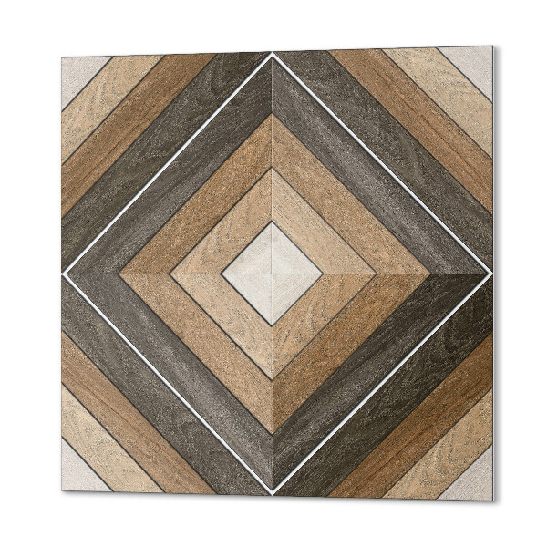 Panel ścienny Stylowe romby w formie geometrycznej