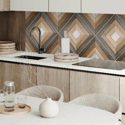 Panel ścienny Stylowe romby w formie geometrycznej