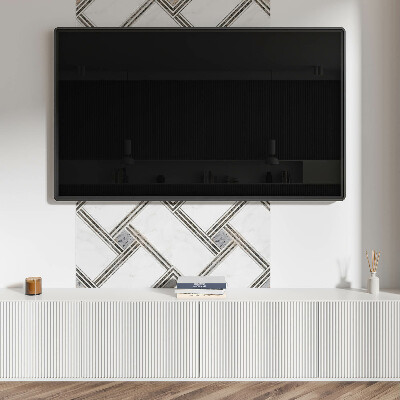 Panel ścienny Geometria w dynamicznych liniach