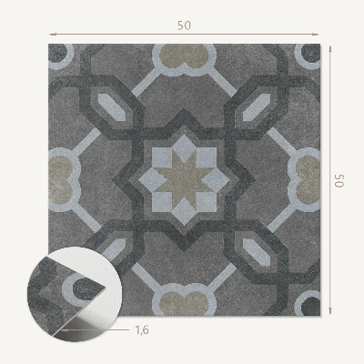 Panel dekoracyjny Kaflowy motyw w geometrycznym stylu