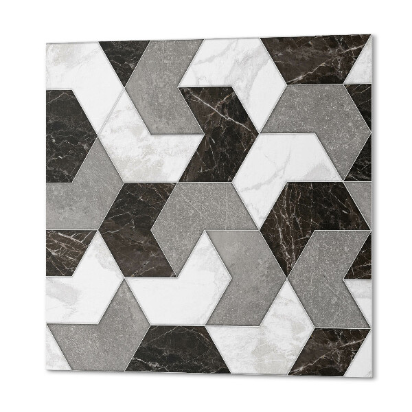 Panel dekoracyjny Stylowe płytki w geometrycznym wzorze
