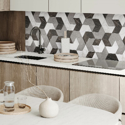 Panel dekoracyjny Stylowe płytki w geometrycznym wzorze