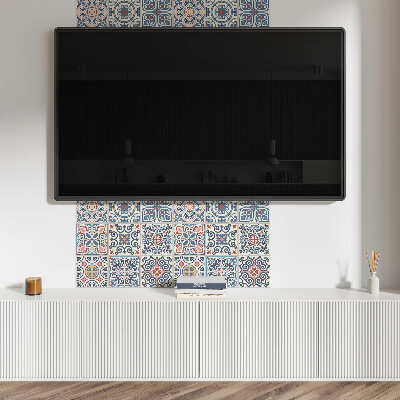 Panel ścienny Geometria mozaikowych kształtów