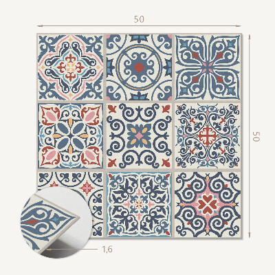 Panel ścienny Geometria mozaikowych kształtów