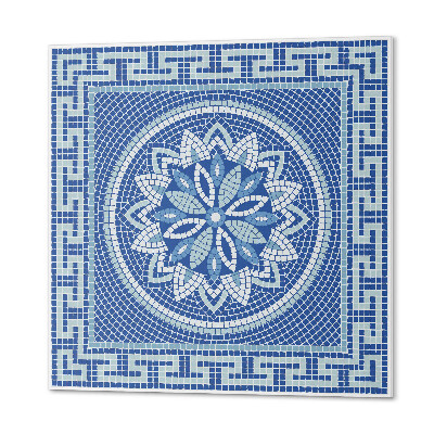 Płyta na ścianę Mosaic z kwiatowym akcentem