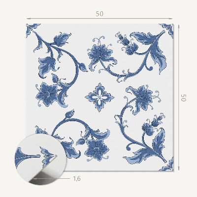 Płyta na ścianę Roślinny design