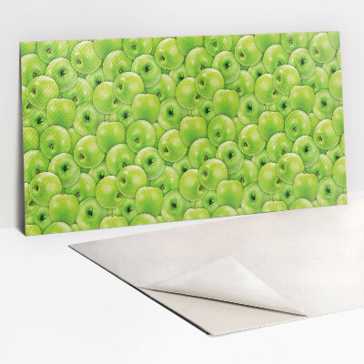 Panel pcv na ścianę Zielone jabłka