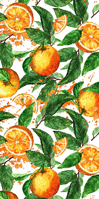 Roleta okienna Pomarańcze i liście