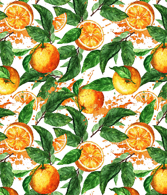 Roleta okienna Pomarańcze i liście