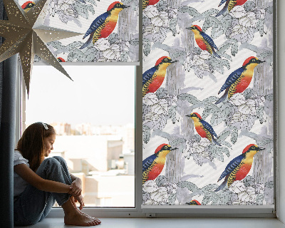 Roleta na okno Kolorowy ptak