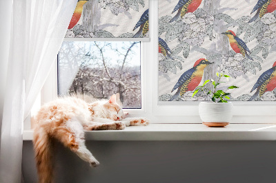 Roleta na okno Kolorowy ptak