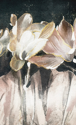 Roleta okienna Malowane kwiaty