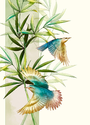 Roleta okienna wewnętrzna Ptaki w liściach