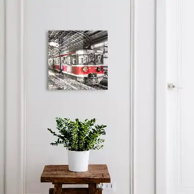 Kasetka na klucze Kolejowa symetria stylowej architektury