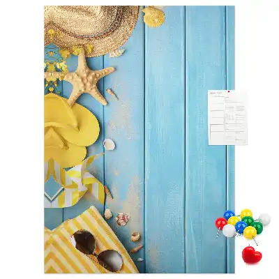 Tablica korkowa Elementy plażowe