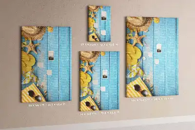 Tablica korkowa Elementy plażowe