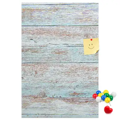 Tablica korkowa Jasne pastelowe deski
