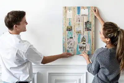 Tablica korkowa Drewno z historią