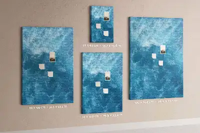 Tablica korkowa Morska toń oceanu