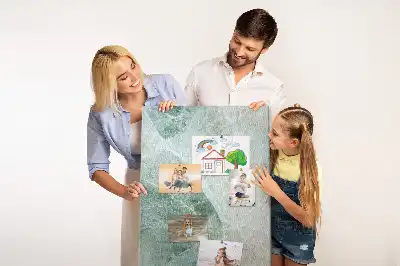 Kolorowa tablica korkowa wzór marmurowy