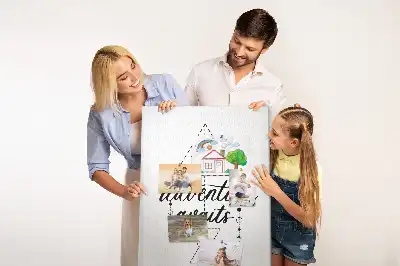 Kolorowa tablica korkowa Ruszaj w nieznane