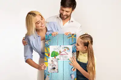 Kolorowa tablica korkowa Wakacyjny czas letni
