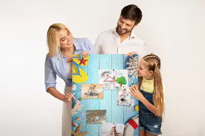 Tablica korkowa Atrybuty plażowe