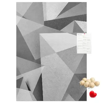 Kolorowa tablica korkowa Kompozycja geometryczna