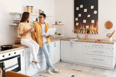 Tablica korkowa Grillowe płomienie