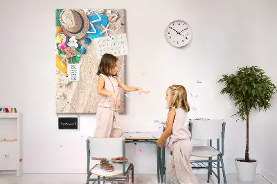 Tablica korkowa Rajska plaża