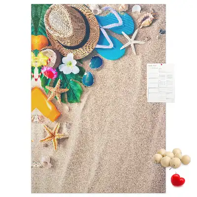 Tablica korkowa Rajska plaża