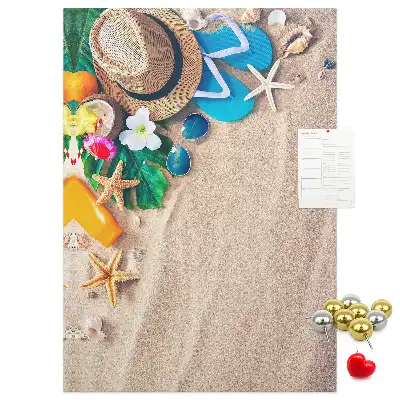 Tablica korkowa Rajska plaża