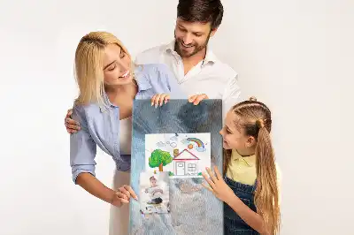 Tablica korkowa z wzorem marmuru
