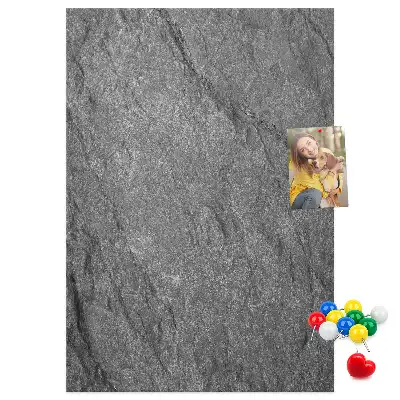 Kolorowa tablica korkowa o strukturze skalnej