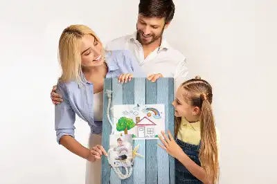 Tablica korkowa Morskie akcesoria na deskach