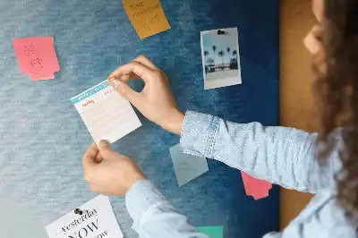 Tablica korkowa Wodna abstrakcja